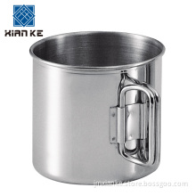 14oz stainless steel camping mug